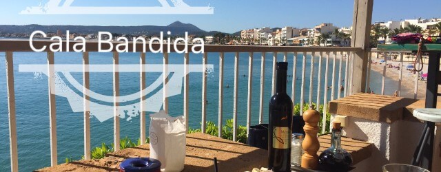 Cala bandida Restaurant with amazing sea view Javea